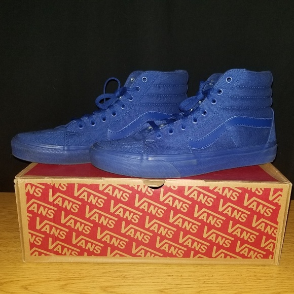 blue van high tops